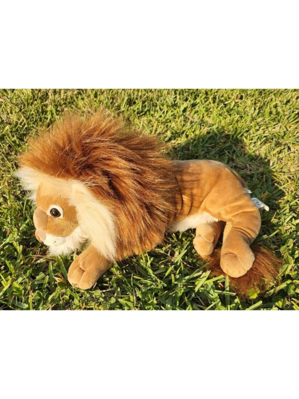 Disney Parks Lion Plush 15" Worldwide Conservation Fund Stuffed Animal Toy